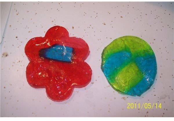 Edible Stained Glass Spring Craft 004