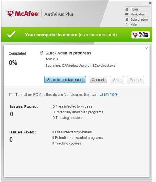 How to Solve the Mcafee Error Starting On Demand Scanner in Windows