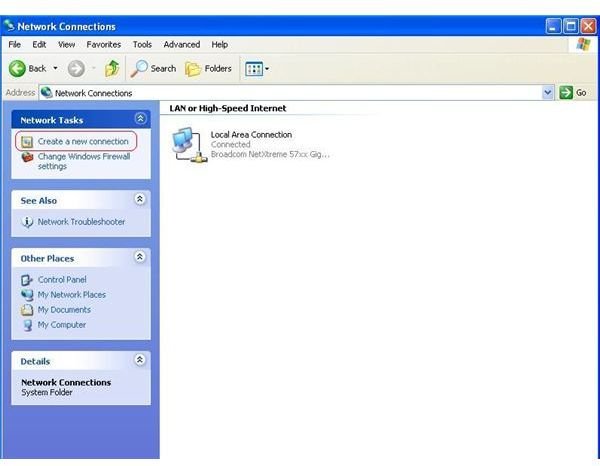 How to Setup Broadband Internet in Windows XP