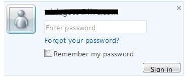 Forgot Hotmail Password