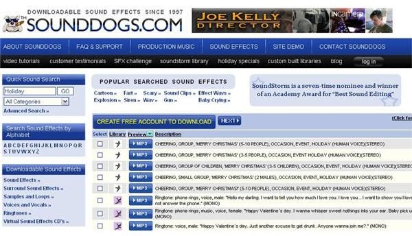 Sound Dogs Search Engine