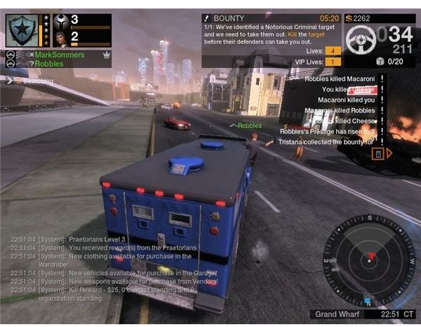 Armored trucks are one of the most reliable vehicles in APB