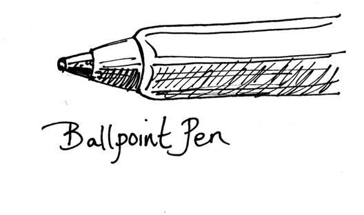 history of ink pens