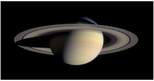 Saturn as seen from the Cassini Spacecraft