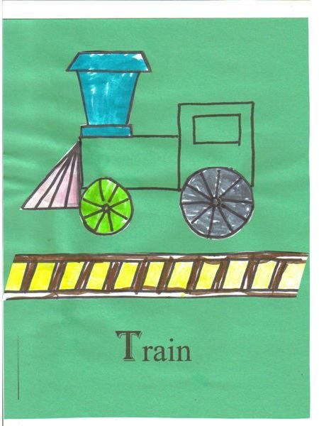 Three Preschool Train Crafts: Transportation Crafts for the Classroom