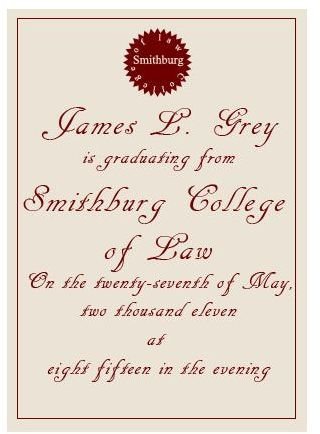 Tips for Creating Law School Graduation Announcements