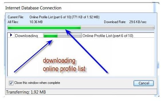 Download Online Profile Download