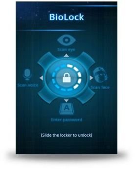 Biolock Facial and Voice Recognition for Android
