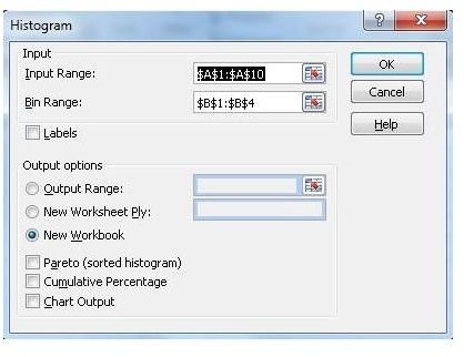 excel histogram set lower range