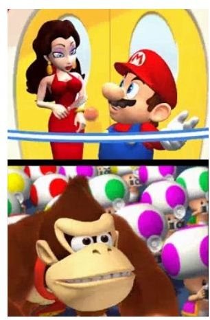 Cut-scene in Mario vs. Donkey Kong 2