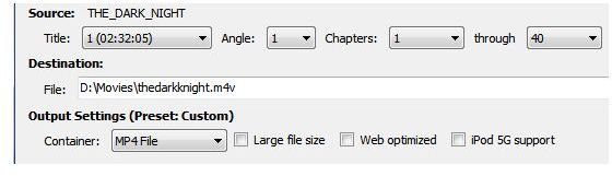 DVD Decoder: Handbrake