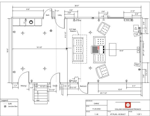 Ready to Build Home Theater Plans and How-to Guide