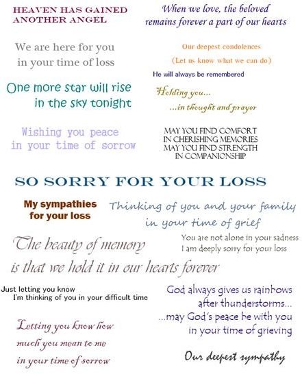 Verses for Sympathy Cards That Express Your Deepest Condolences