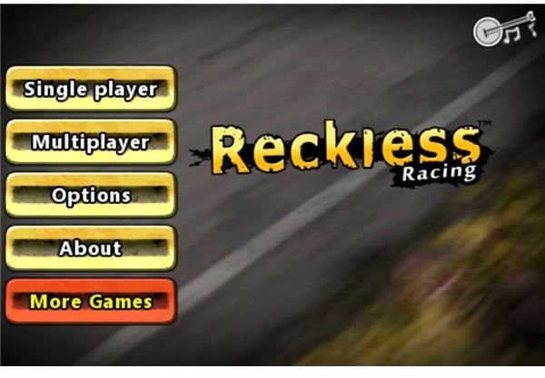 iPhone Game Reviews: Reckless Racing iPhone Game Review