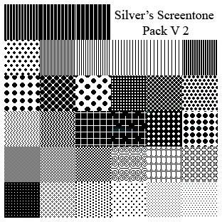 Silver s Screentone Pack V2 by silverwinglie