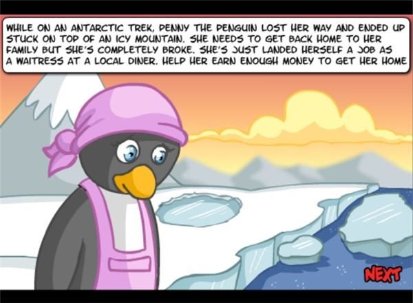 penguin diner dash game