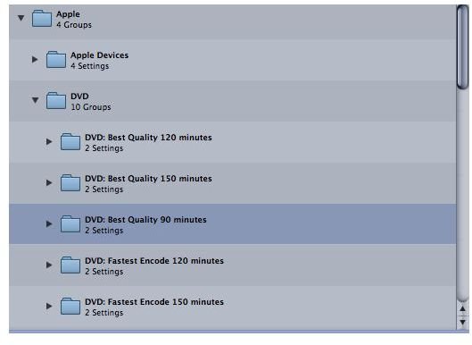 Encoding Options