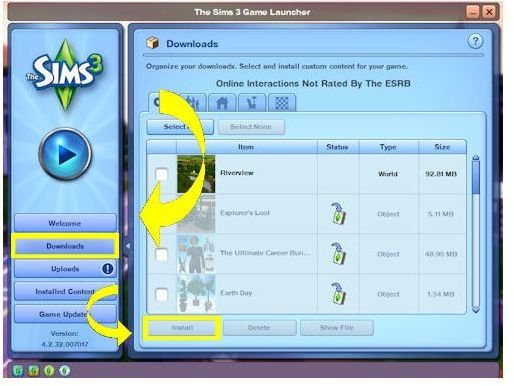 Sims 3 Downloads