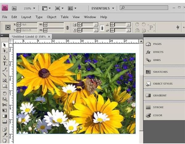 Learn to desaturate images in InDesign