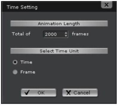 Time Settings Panel