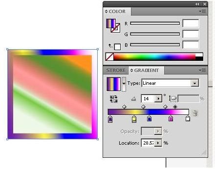 after effects gradient along stroke