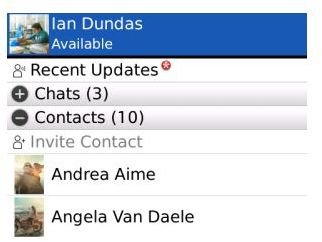 bbm invite contacts