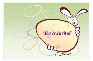 Microsoft Easter Party Invitation