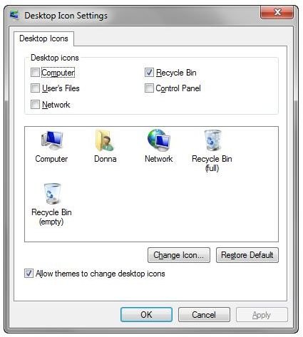 Hiding and Unhiding Desktop Icons in Windows