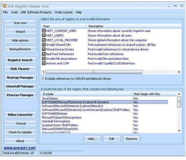 Total Registry 0.9.7.5 for windows download