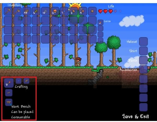 Terraria Crafting Guide: The Basics