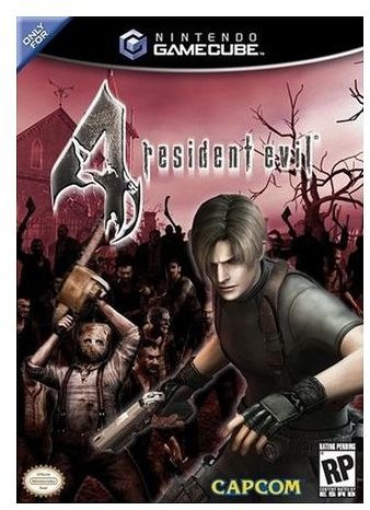 resident evil 4 gc box us