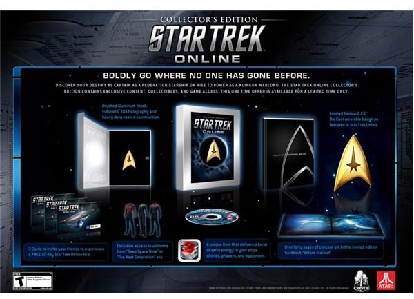 Star Trek Online Collector&rsquo;s Edition Contents