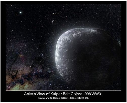 Artist&rsquo;s View of Kuiper Belt Object