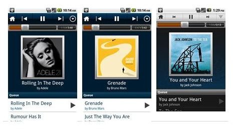 Top 4 HTC Droid Incredible Music Apps