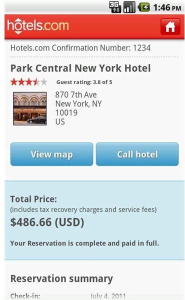 Hotels.Com Screenshot 2