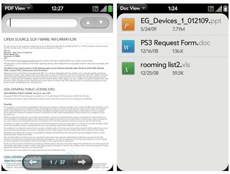 Palm-Pre-Document-Viewer