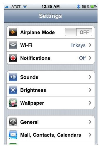 Cannot send email from iPhone - check Airplane Mode