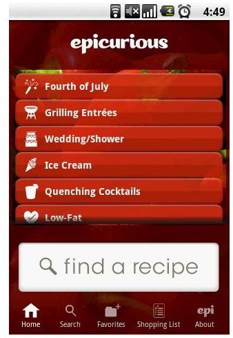 The Best Android Recipe Apps