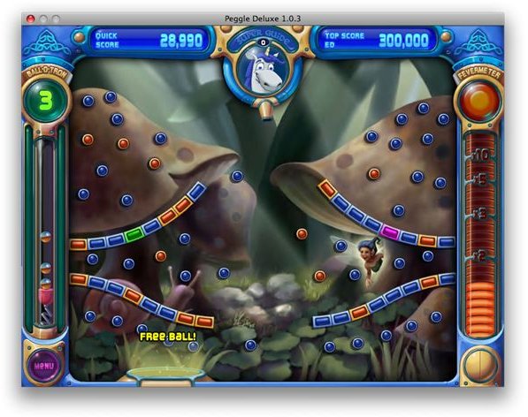 Peggle Deluxe - Free Ball