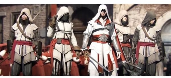 Ezio and his assassins