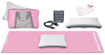 Pink Wii Fit Bundle - holiday gift idea