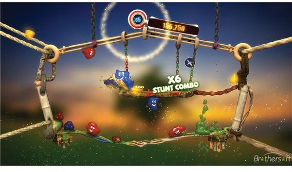 Confetti Carnival Preview - A weird but very original physics puzzle game.