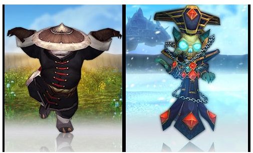 Lil KT and Pandaren Monk