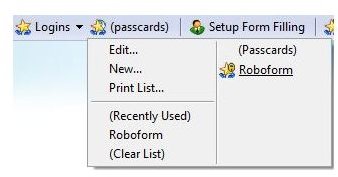 roboform password