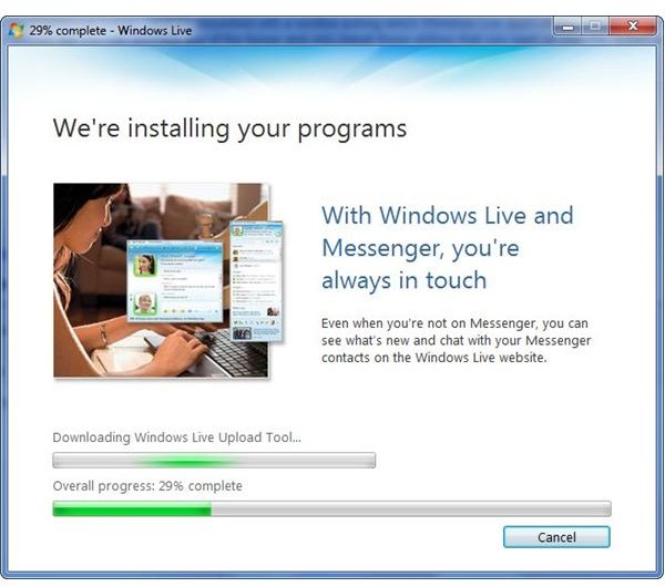 Installing Windows Live Applications