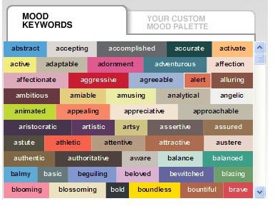 colors keywords