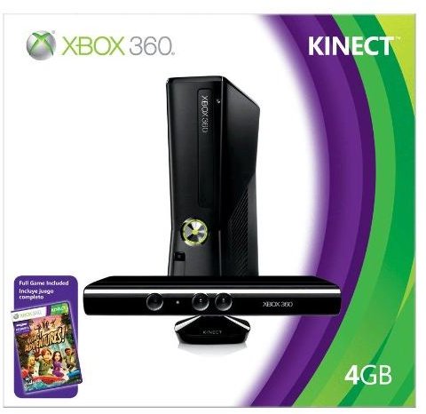 XBox 360 4GB Kinect Bundle