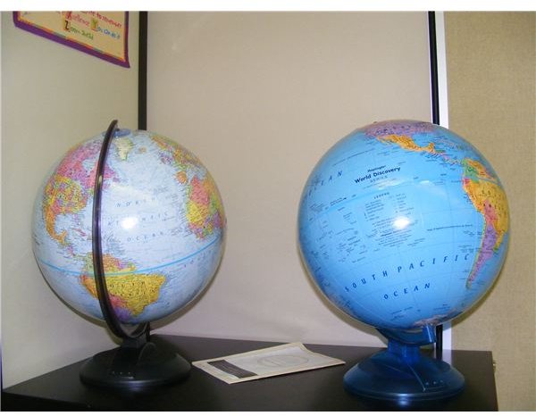 Use Flat and Circular Maps To Teach Places