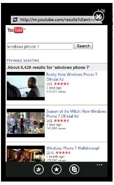 Top Windows Phone 7 YouTube Apps