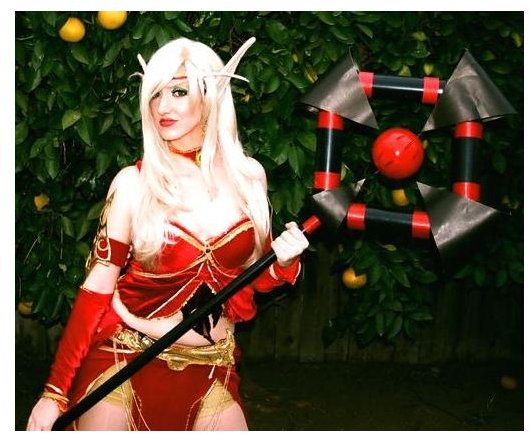 Blood Elf Priestess Costume by Cosplay.com Member Atheana